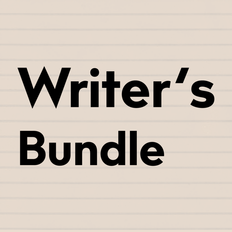 writer’s bundle 1